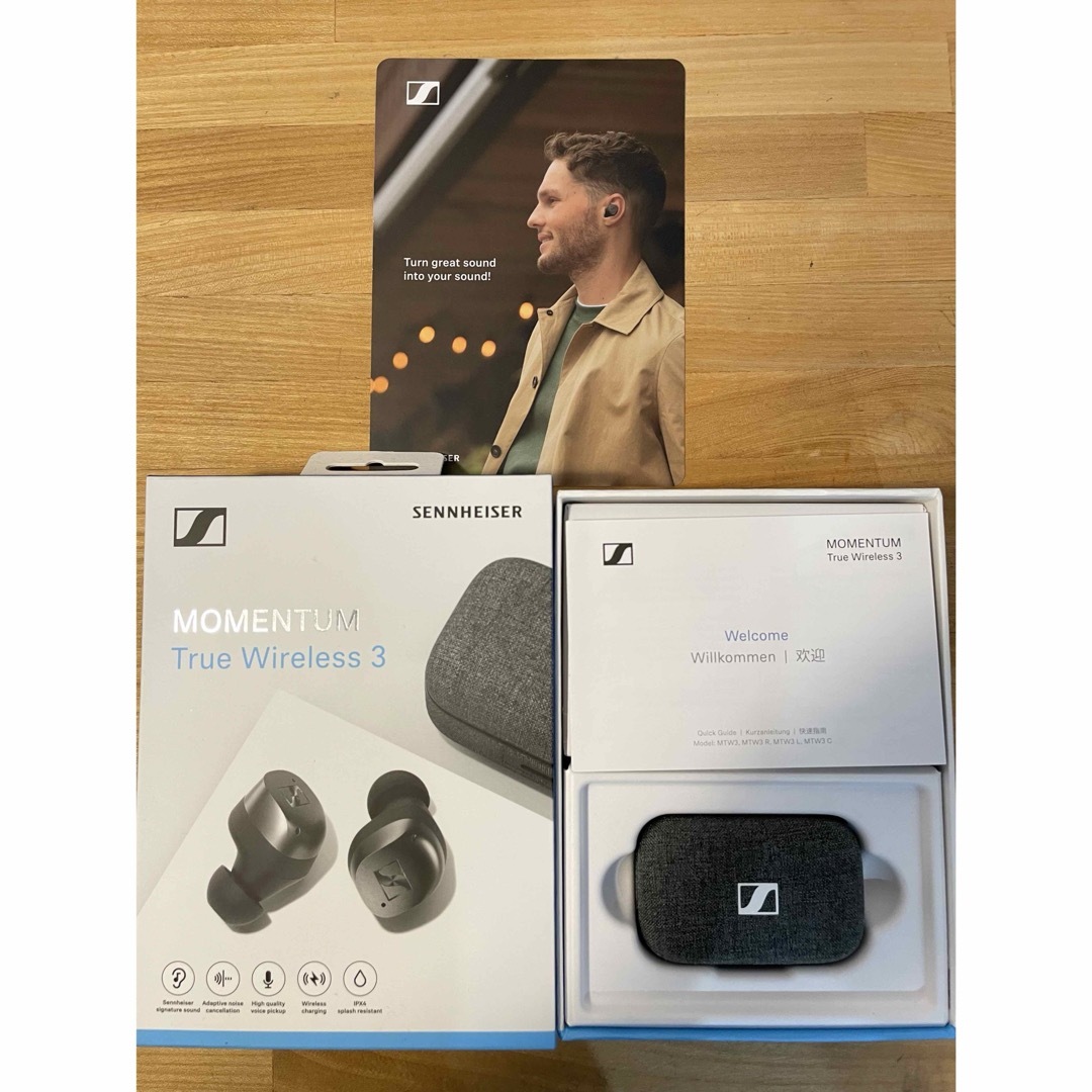 52バッテリー持続時間SENNHEISER MOMENTUM  TRUE WIRELESS 3