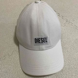 ディーゼル(DIESEL)のdiesel 白　キャップ(キャップ)