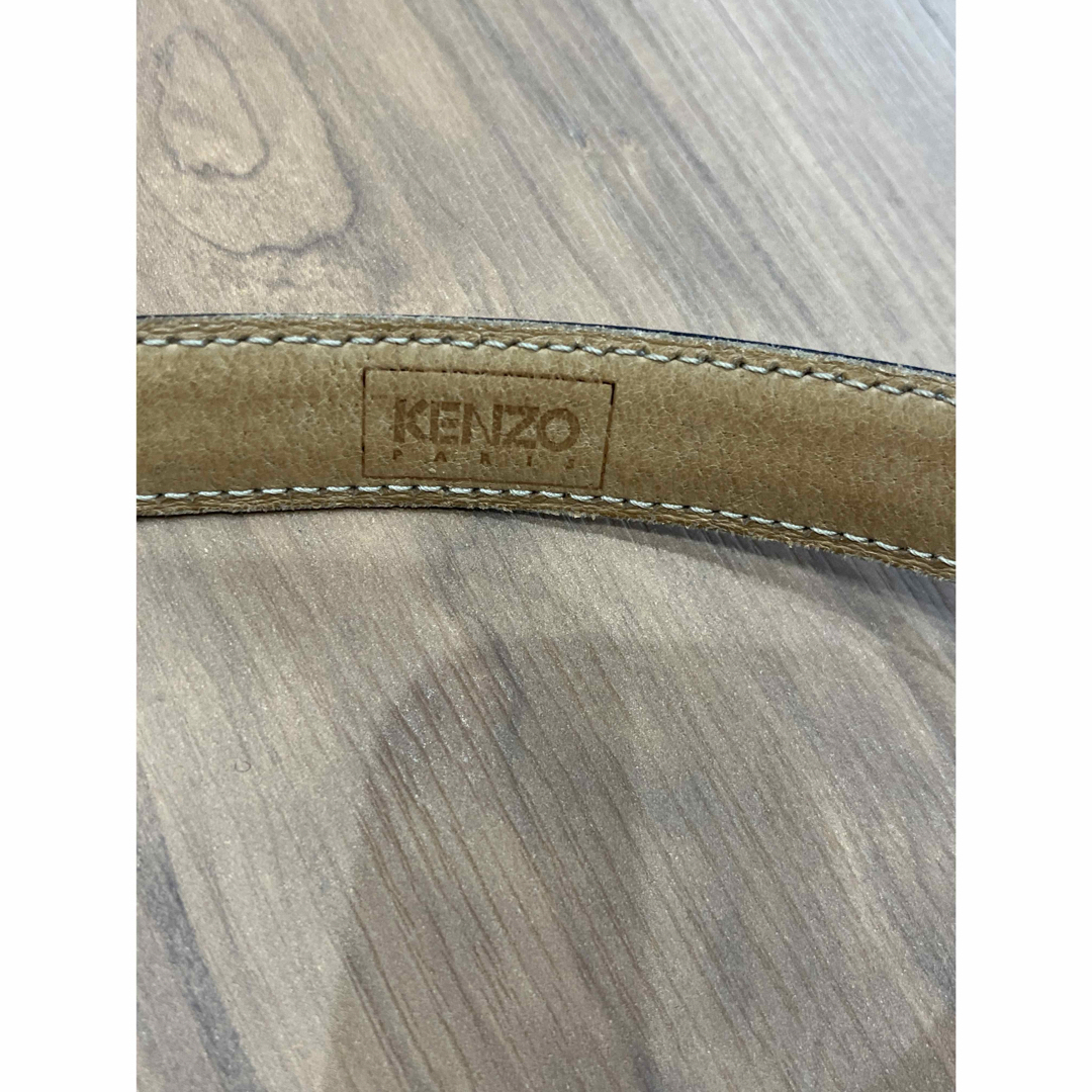 KENZO(ケンゾー)の【美品】　KENZO  ベルト黒 レディースのファッション小物(ベルト)の商品写真