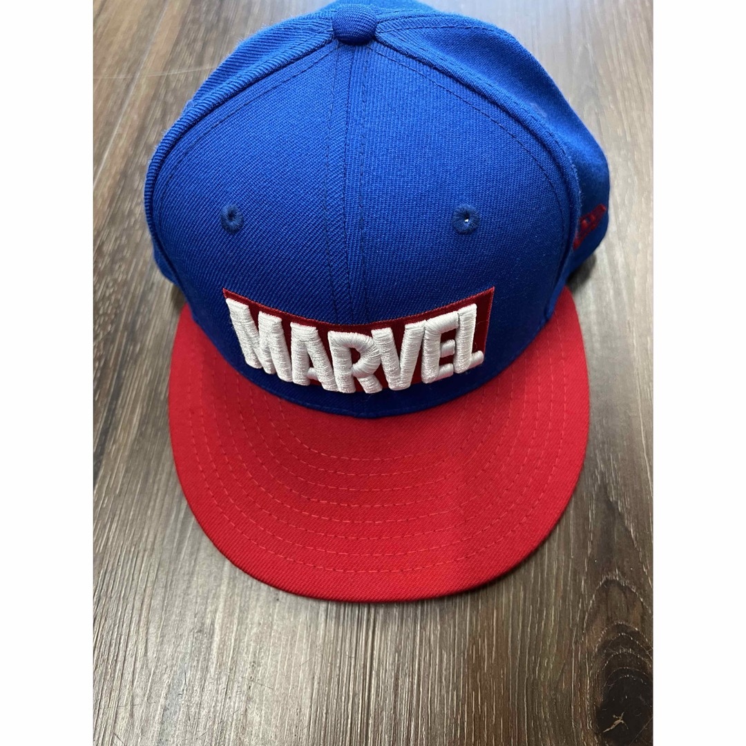 NEW ERA(ニューエラー)のMARVEL キャップ 青 赤 キャプテンアメリカ ヴィンテージ ニューエラ メンズの帽子(キャップ)の商品写真