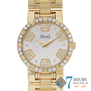 ピアジェ(PIAGET)の【119086】PIAGET ピアジェ  80564K81 ダンサー ホワイトシェルダイヤル YG クオーツ 当店オリジナルボックス 腕時計 時計 WATCH レディース 女性 女【中古】(腕時計)