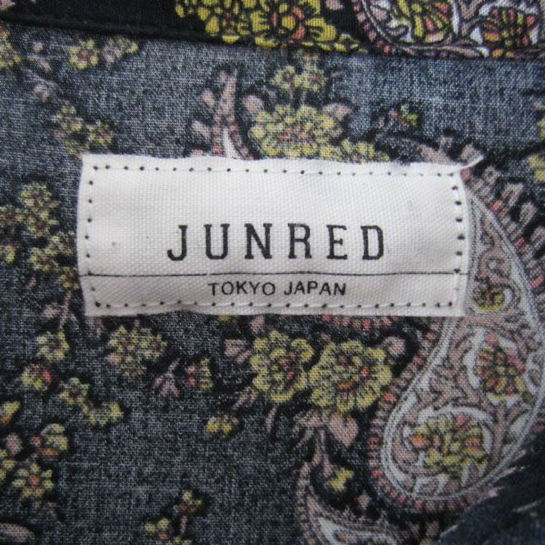 JUNRED(ジュンレッド)の美品　JUN RED／ジュンレッド★　ペーズリー柄　レーヨンシャツ メンズのトップス(シャツ)の商品写真