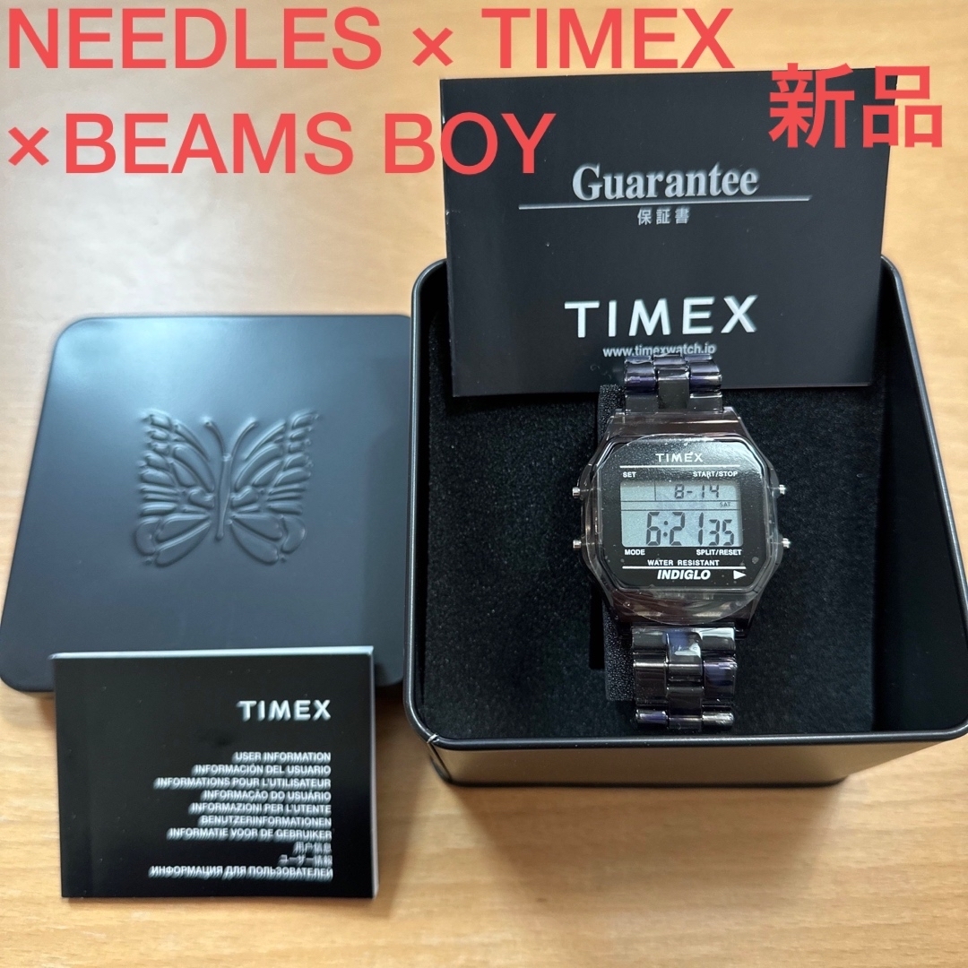 新品　NEEDLES × TIMEX × BEAMS BOY / 別注  腕時計腕時計