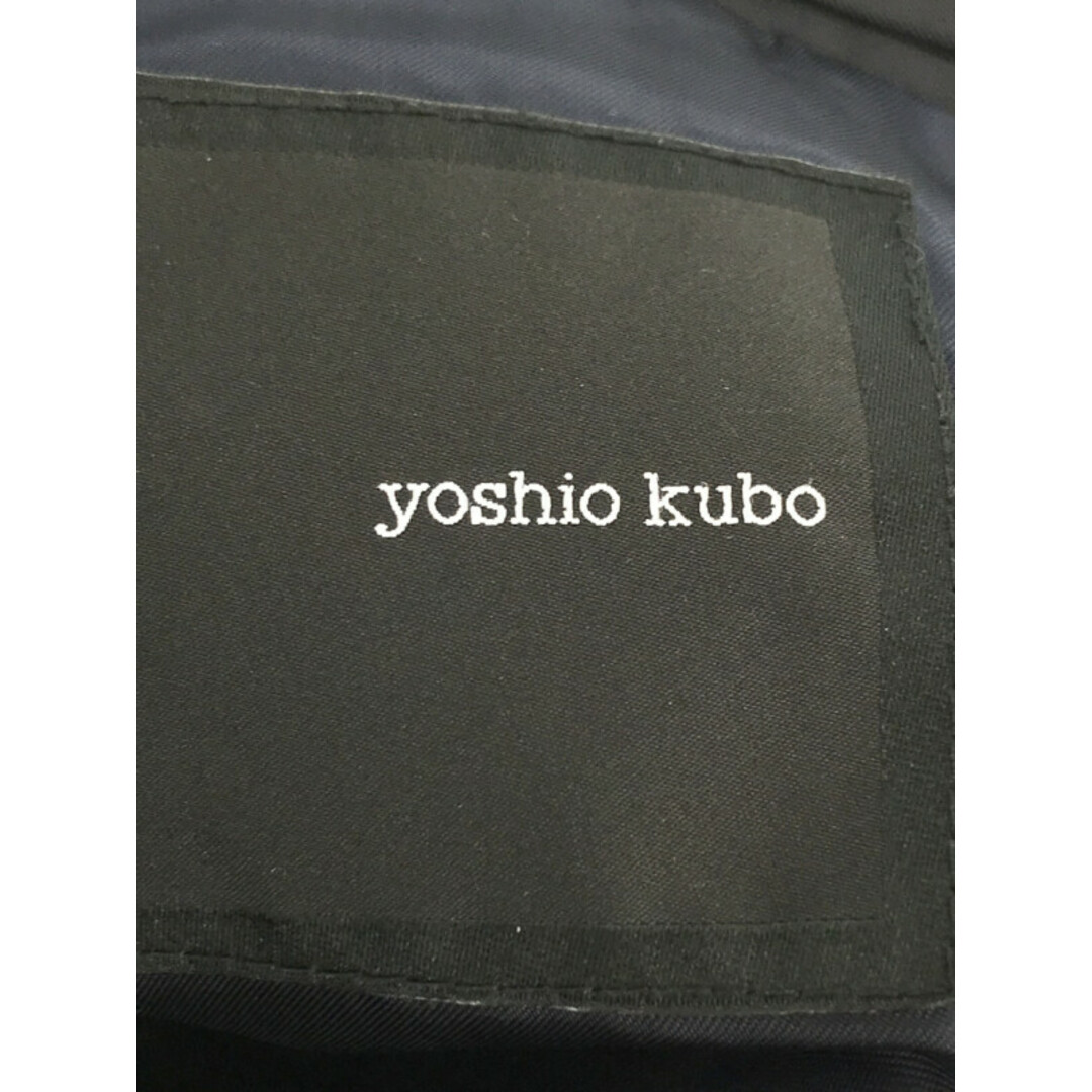 yoshio kubo(ヨシオクボ)のyoshiokubo ヨシオクボ レジメンタルカラーテーラードジャケット ブラック 3 メンズのジャケット/アウター(テーラードジャケット)の商品写真