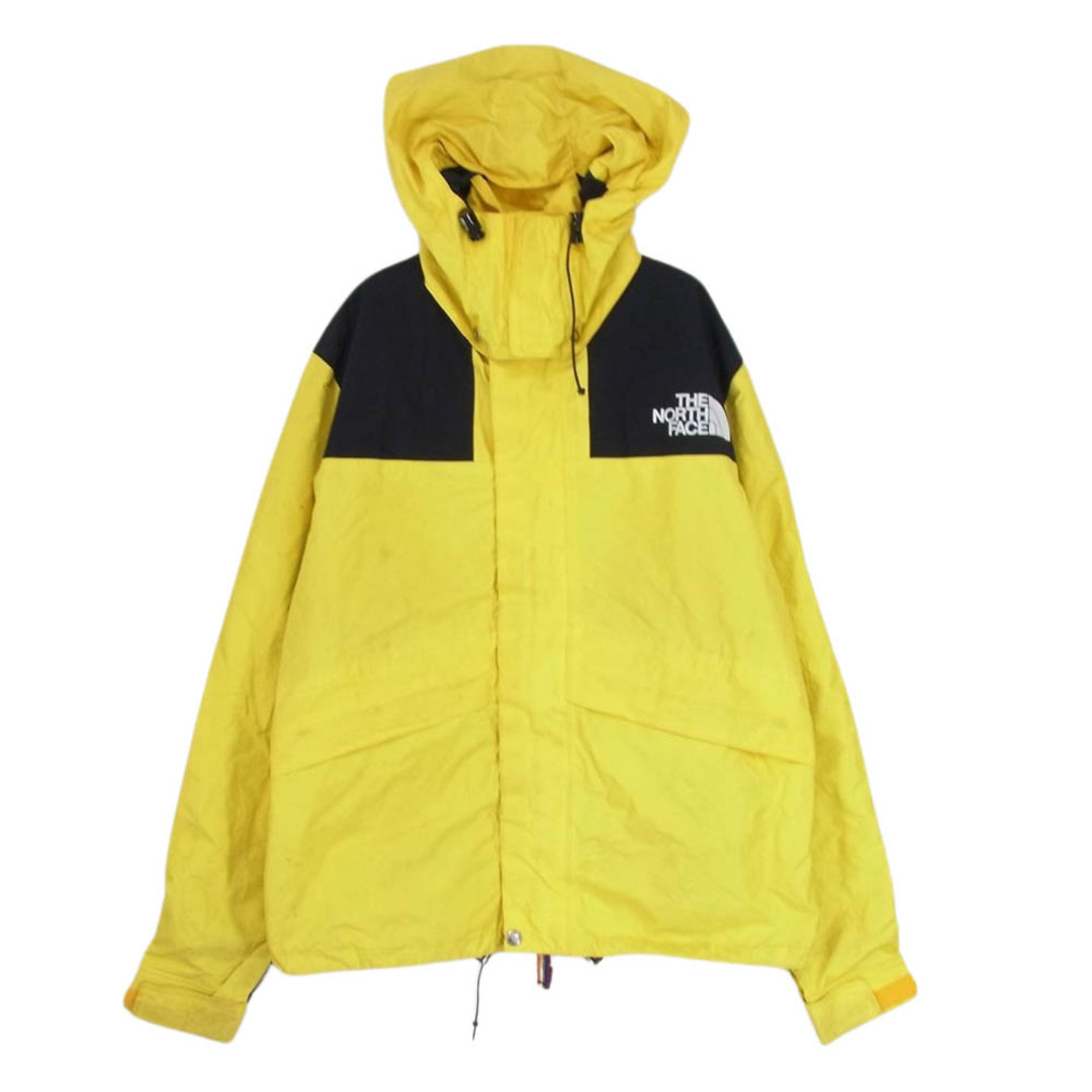 THE NORTH FACE(ザノースフェイス)のTHE NORTH FACE ノースフェイス 80s 90s ヴィンテージ 茶タグ GORE-TEX ゴアテックス マウンテンジャケット イエロー系 L【中古】 メンズのジャケット/アウター(その他)の商品写真