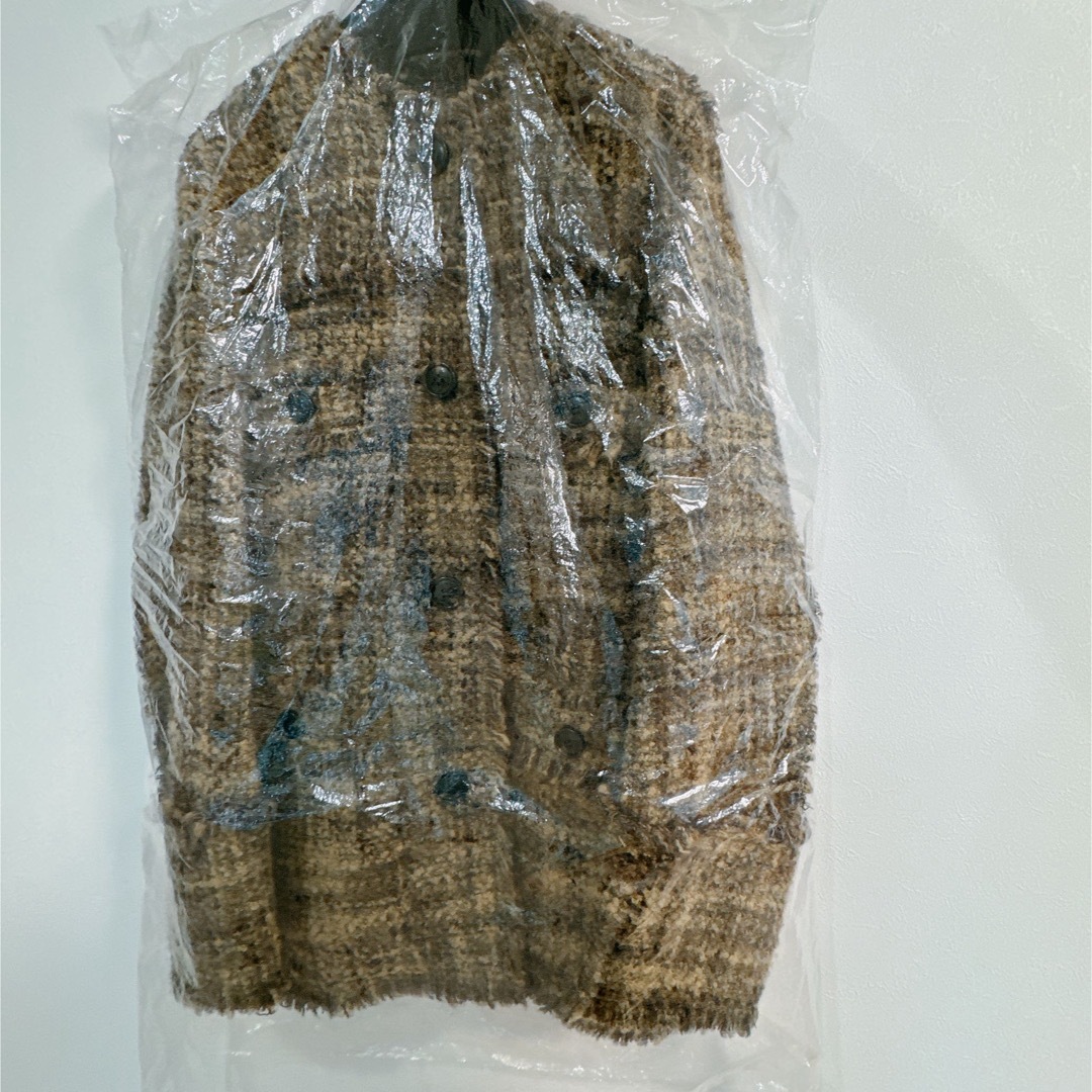 ジャケット/アウターCLANE   NO COLOR TWEED JACKET