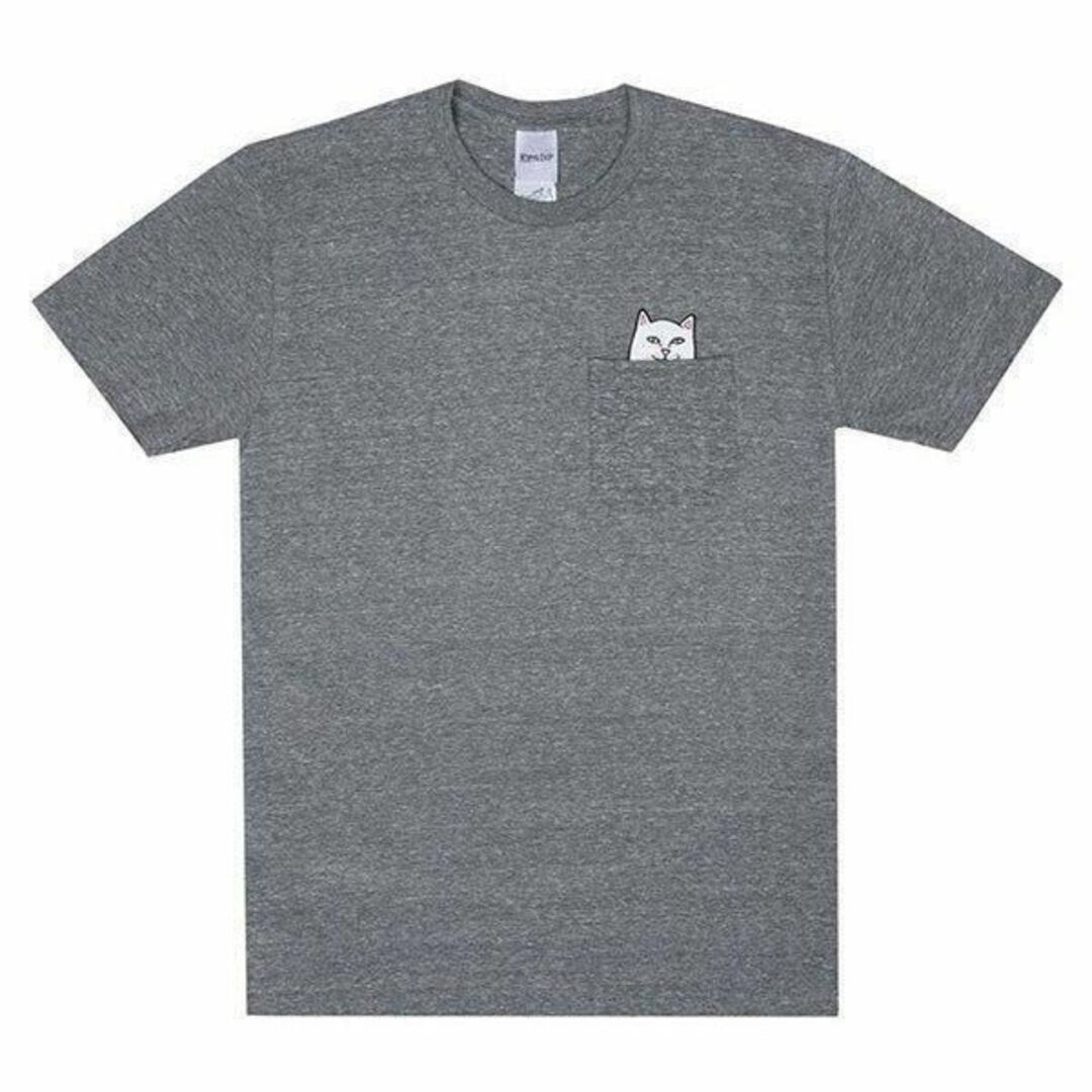 RIPNDIP(リップンディップ)のRIPNDIP Lord Nermal Pocket T Grey XL 新品 メンズのトップス(Tシャツ/カットソー(半袖/袖なし))の商品写真