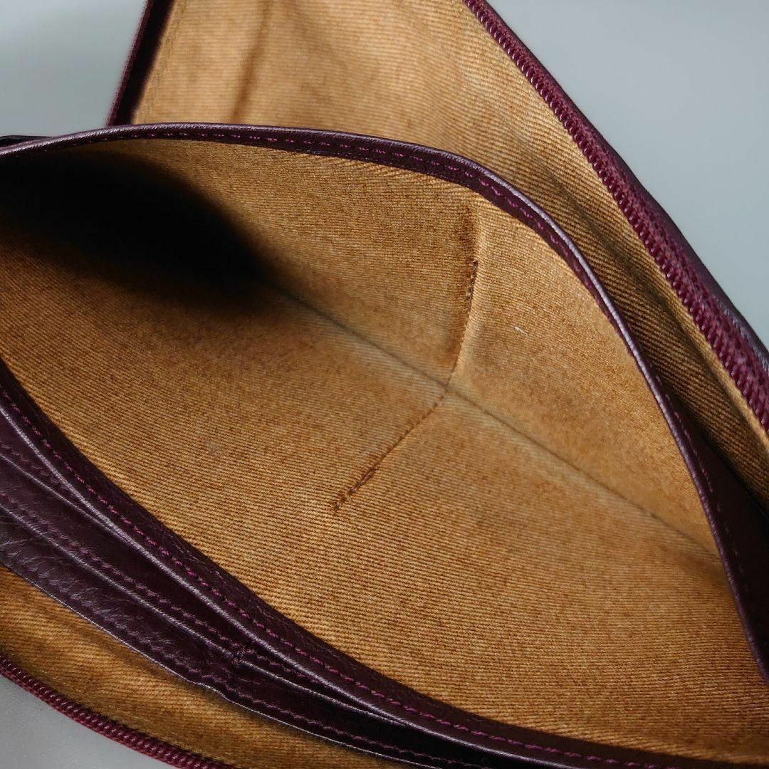 ATAO(アタオ)のアタオ 長財布 リモルーク パイソン レザー ボルドー ヘビ 編み込み メッシュ レディースのファッション小物(財布)の商品写真