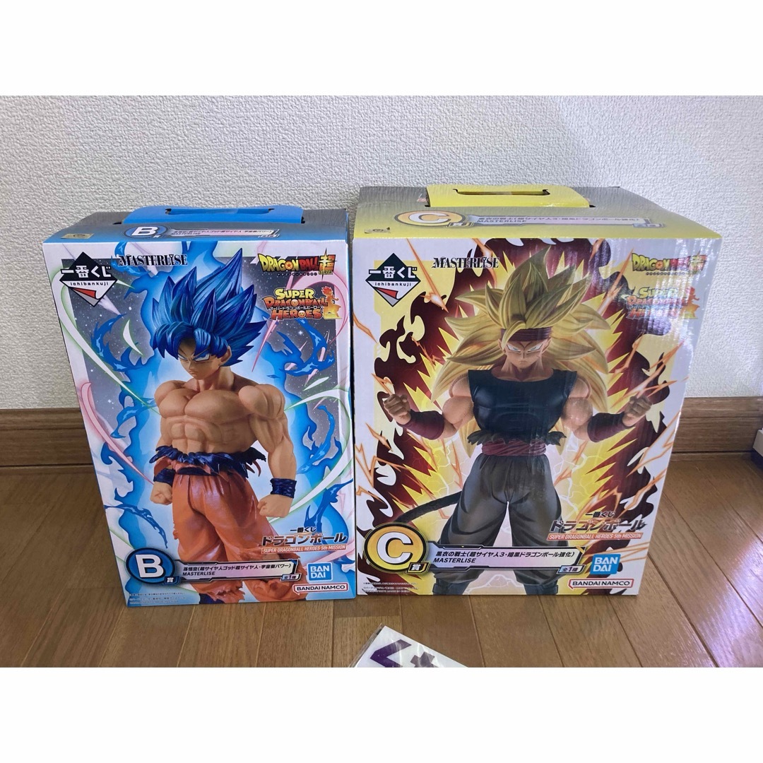 BANDAI - ドラゴンボール ヒーローズ 一番くじ B賞 C賞 おまけ付きの