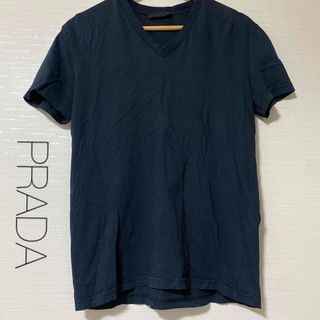 PRADA - PRADA トライアングルロゴ ボーダー Tシャツ カットソー 半袖 ...