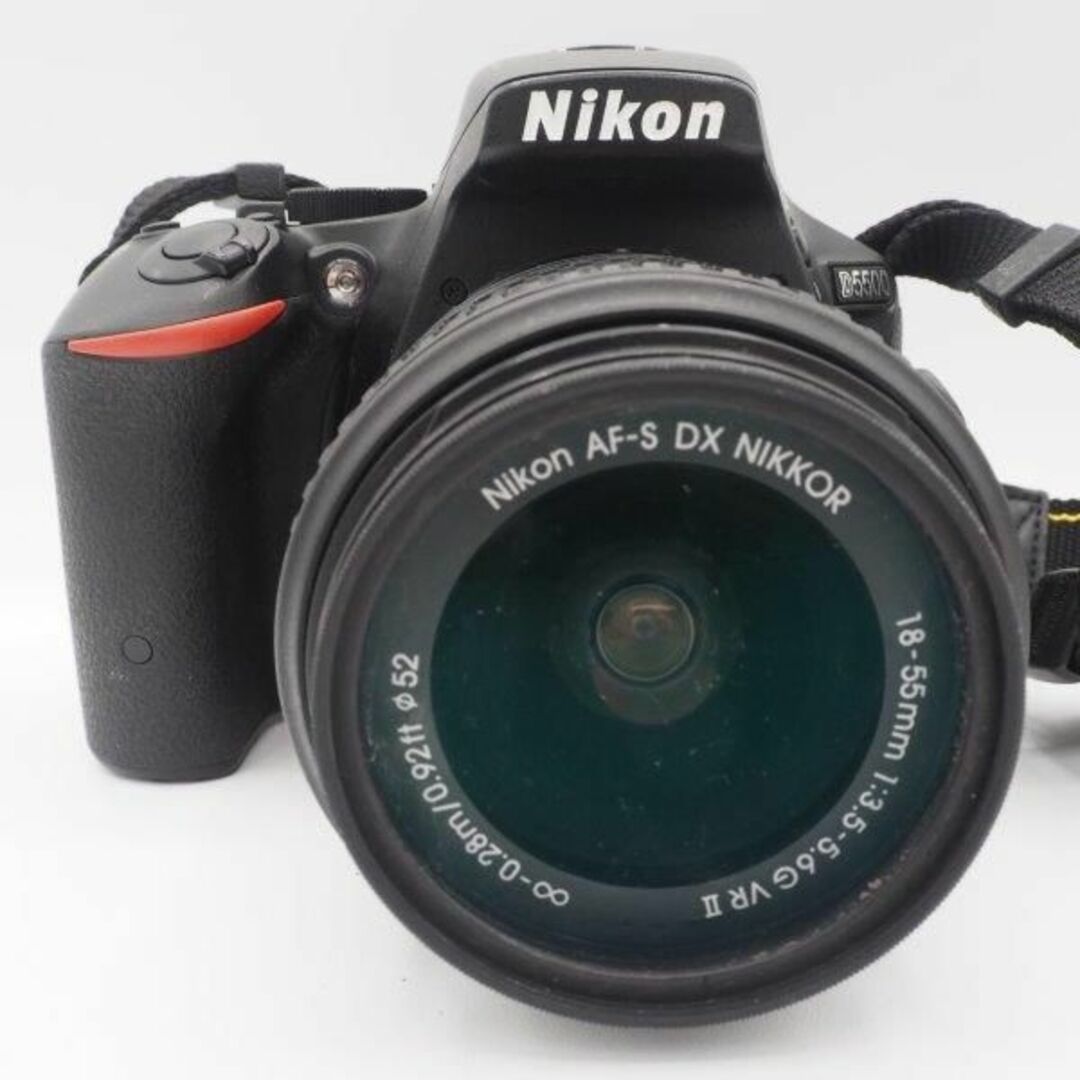 Nikon(ニコン)のシャッター回数わずか4587回■ほぼ新品■ NikonD5500 レンズキット スマホ/家電/カメラのカメラ(デジタル一眼)の商品写真