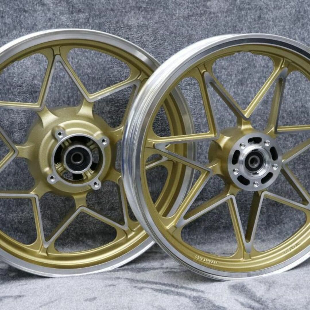 利益還元】ゼファーχ キャストホイール 金 前後18インチ 利益還元】ゼファーχ キャストホイール 金 前後18インチ