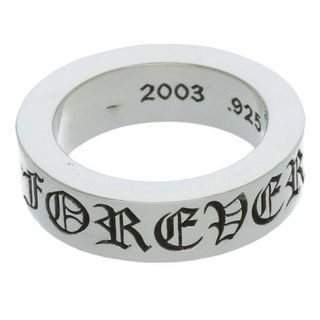 クロムハーツ(Chrome Hearts)のクロムハーツ  6mm SPACER FOREVER/6mmスペーサーフォーエバー シルバーリング メンズ 9号(リング(指輪))