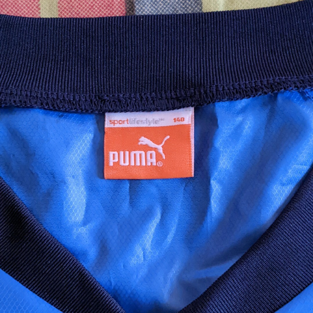 PUMA(プーマ)のプーマ140　ウインドブレーカー キッズ/ベビー/マタニティのキッズ服男の子用(90cm~)(ジャケット/上着)の商品写真