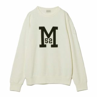 モンクレール(MONCLER)の送料無料 65 MONCLER モンクレール 8G00049 809KR ホワイト トレーナー スウェット size XL(スウェット)