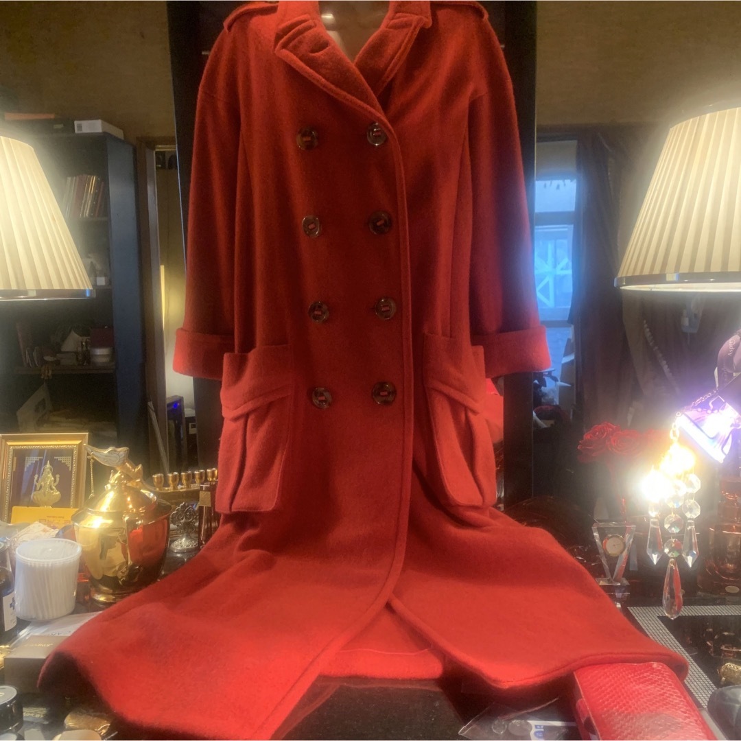 SONIA RYKIEL(ソニアリキエル)のソニアリキエル　マキシ　ロングコート レディースのジャケット/アウター(ロングコート)の商品写真