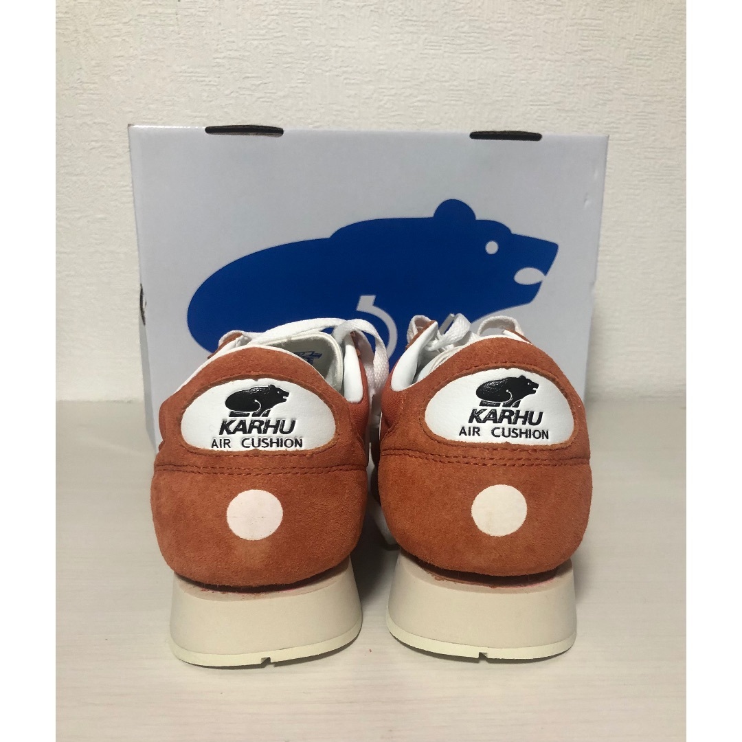 KARHU(カルフ)の新品・未使用【KARHUカルフ】アルバトロス スニーカー 24.5cm オレンジ レディースの靴/シューズ(スニーカー)の商品写真