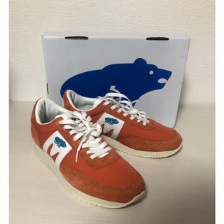 カルフ(KARHU)の新品・未使用【KARHUカルフ】アルバトロス スニーカー 24.5cm オレンジ(スニーカー)