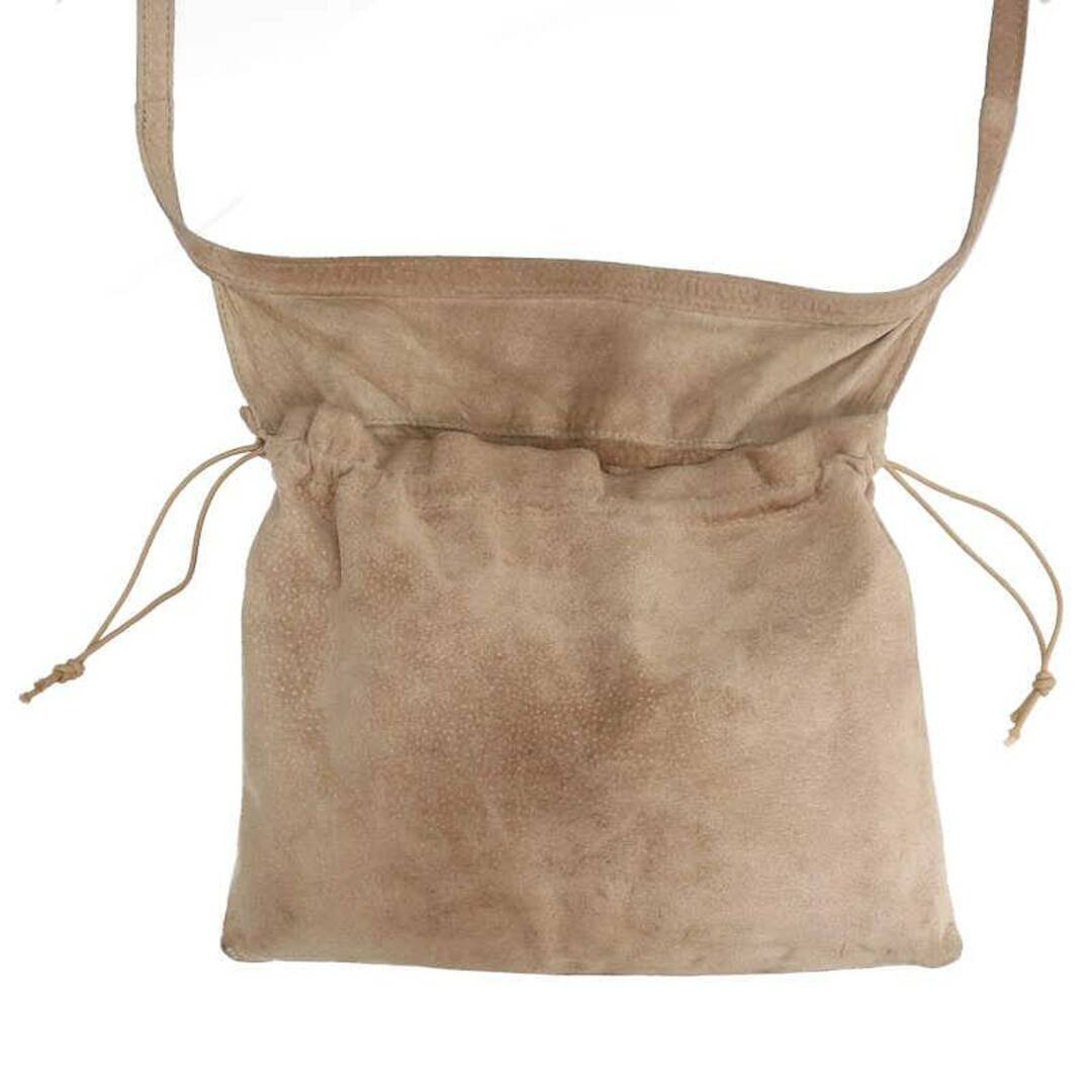 Hender Scheme(エンダースキーマ)のエンダースキーマ 巾着レザーショルダーバッグ メンズ メンズのバッグ(ショルダーバッグ)の商品写真