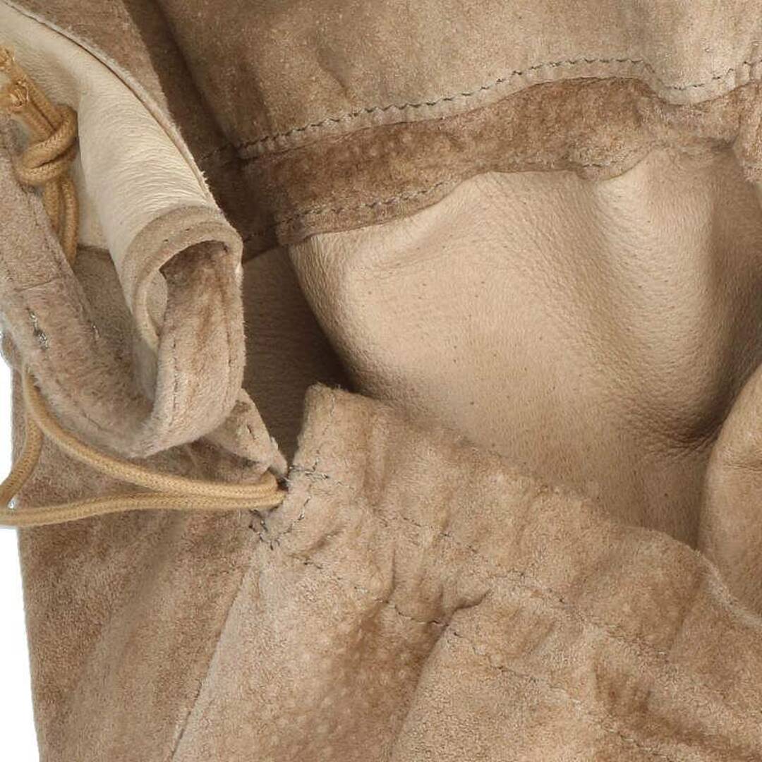 Hender Scheme(エンダースキーマ)のエンダースキーマ 巾着レザーショルダーバッグ メンズ メンズのバッグ(ショルダーバッグ)の商品写真