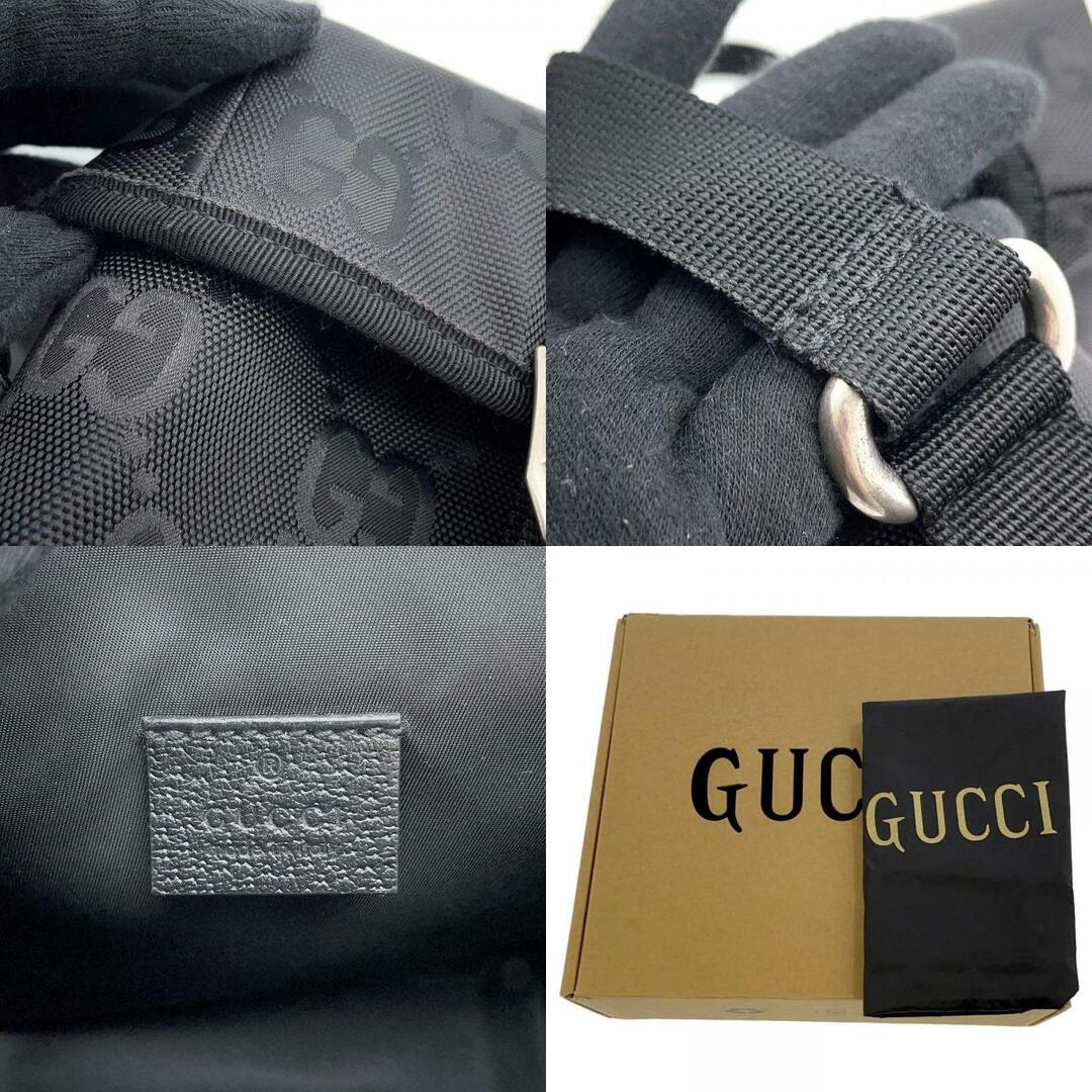 Gucci(グッチ)のグッチ ショルダーバッグ オフザグリッド GGナイロン 643858 GUCCI メッセンジャーバッグ 黒 メンズのバッグ(ショルダーバッグ)の商品写真