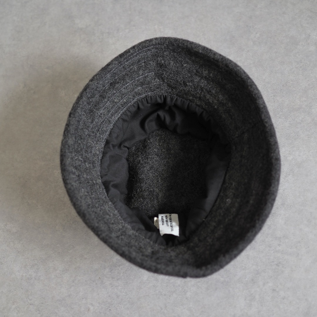 NEW YORK HAT(ニューヨークハット)の90's NEW YORK HAT & CAP CO. ウールハット グレー メンズの帽子(ハット)の商品写真
