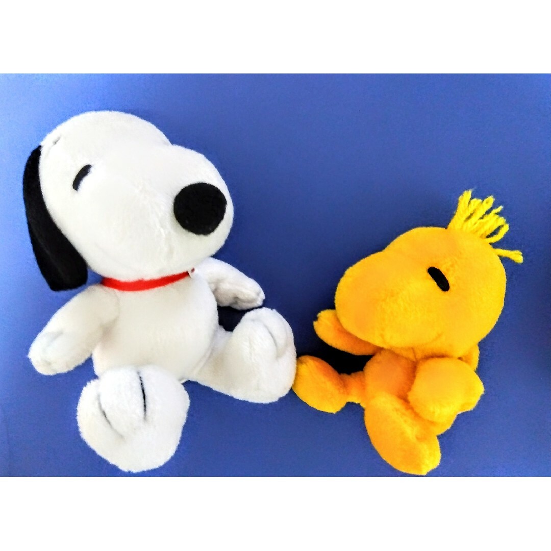 SNOOPY(スヌーピー)のスヌーピー&ウッドストック ぬいぐるみ エンタメ/ホビーのおもちゃ/ぬいぐるみ(ぬいぐるみ)の商品写真