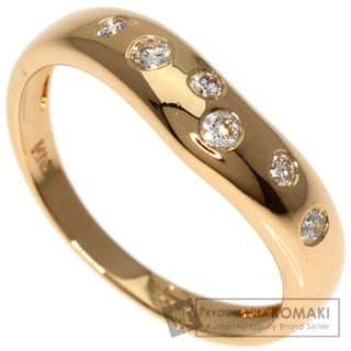 スタージュエリー(STAR JEWELRY)のSTAR JEWELRY 6P ダイヤモンド リング・指輪 K18PG レディース(リング(指輪))