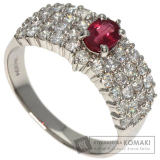 SELECT JEWELRY ルビー ダイヤモンド リング・指輪 PT900 レディース(リング(指輪))