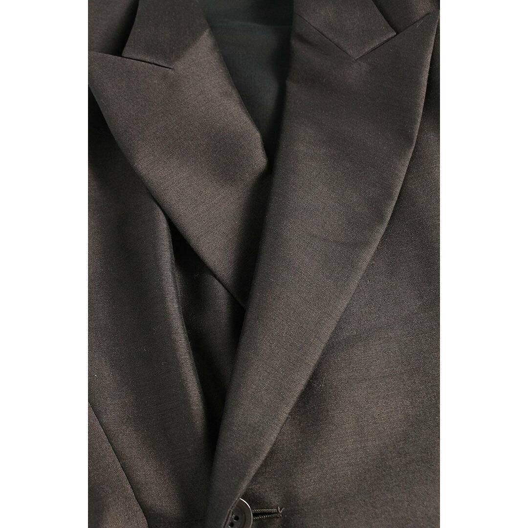 Yohji Yamamoto(ヨウジヤマモト)のヨウジヤマモト  01SS  FX-J10-102 アシンメトリーデザインサイドスリットロングジャケット レディース 1 レディースのジャケット/アウター(その他)の商品写真