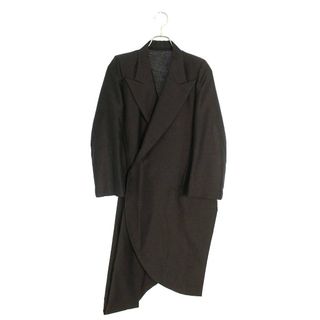 ヨウジヤマモト(Yohji Yamamoto)のヨウジヤマモト  01SS  FX-J10-102 アシンメトリーデザインサイドスリットロングジャケット レディース 1(その他)