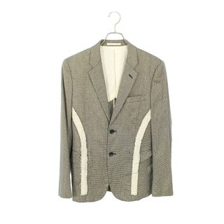 コムデギャルソンオムプリュス(COMME des GARCONS HOMME PLUS)のコムデギャルソンオムプリュス  07SS  PS-J022 AD2006サイドカッティング金糸織テーラードジャケット メンズ S(テーラードジャケット)