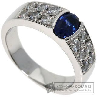 SELECT JEWELRY サファイア ダイヤモンド リング・指輪 K18WG レディース(リング(指輪))