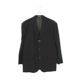 エルキューワイズフォーメン L.Q. Y's for men  0363-04-106-06 ウールストライプジャケット メンズ M(その他)