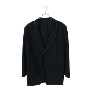 ヨウジヤマモトプールオム(Yohji Yamamoto POUR HOMME)のヨウジヤマモトプールオム  初期丸文字タグ 2B変形カラージャケット メンズ M(テーラードジャケット)