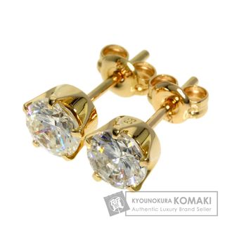 SELECT JEWELRY ダイヤモンド スタッズ ピアス K18YG レディース(ピアス)