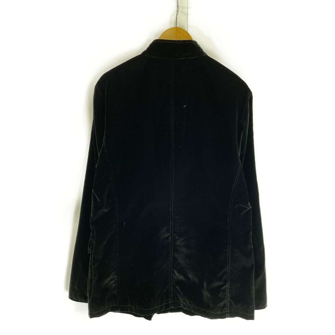 ARMANI COLLEZIONI(アルマーニ コレツィオーニ)のアルマーニコレッツォーニ K6ES40 ブラック ベルベット スタンドカラージャケット 54 メンズのジャケット/アウター(その他)の商品写真
