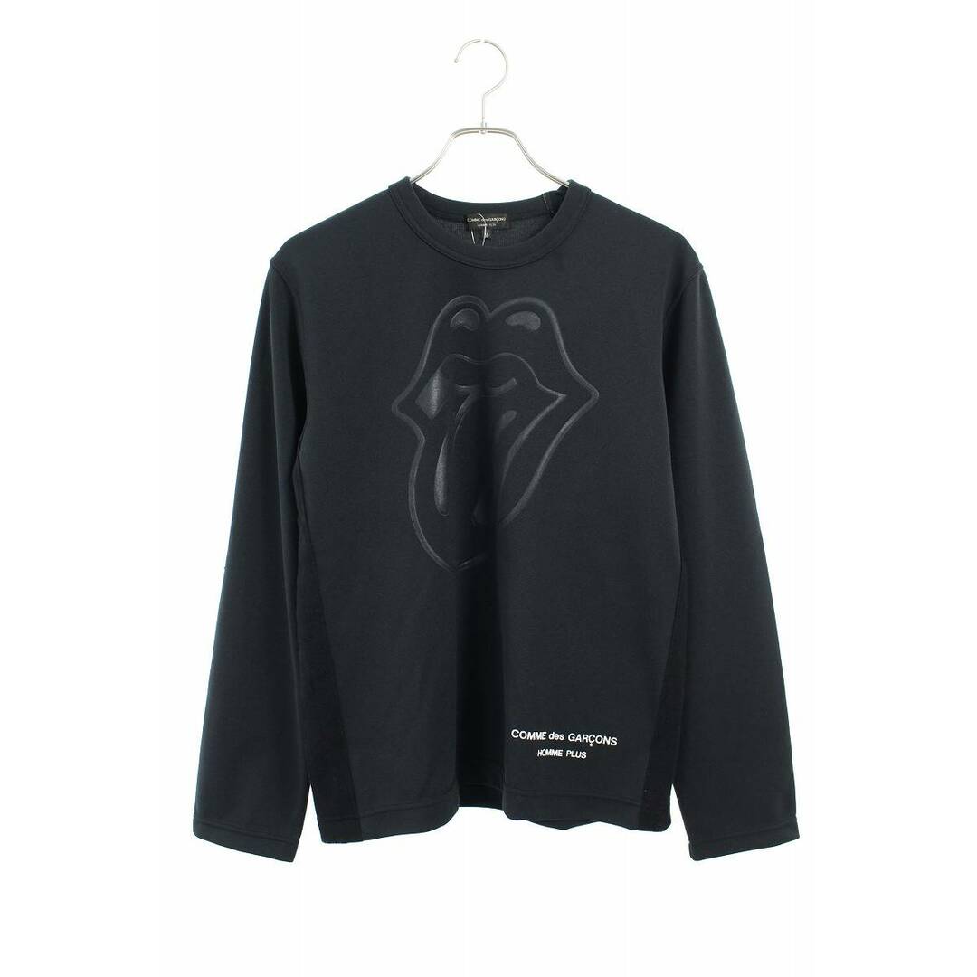 COMME des GARCONS HOMME PLUS(コムデギャルソンオムプリュス)のコムデギャルソンオムプリュス AD2005リップアンドタンロゴプリント長袖カットソー メンズ M メンズのトップス(Tシャツ/カットソー(七分/長袖))の商品写真