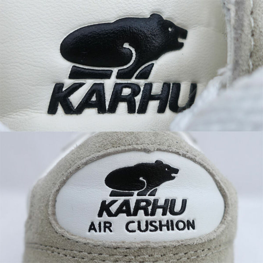 KARHU(カルフ)のKARHU　/ カルフ ◆スニーカー/アルバトロスホワイト×グリーン/24.5cm F807029 【レディース/ガールズ/LADY/女性/婦人】【靴/クツ/シューズ/SHOES】 レディースファッション【中古】 [0220478312] レディースの靴/シューズ(スニーカー)の商品写真