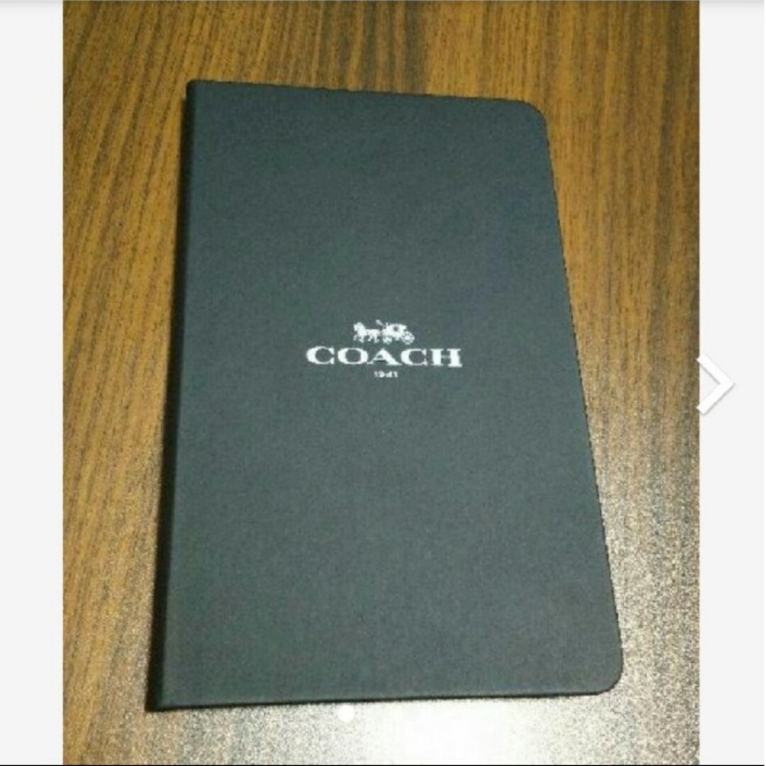 COACH(コーチ)の❁【新品未使用】COACHノート エンタメ/ホビーのコレクション(ノベルティグッズ)の商品写真