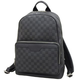 ルイヴィトン(LOUIS VUITTON)のLOUIS VUITTON(ルイ・ヴィトン) ダミエ・アンフィニ キャンパス・バックパック リュック ブラック黒 マットシルバー金具 N40299 レディース 40802072038【中古】【アラモード】(セカンドバッグ/クラッチバッグ)