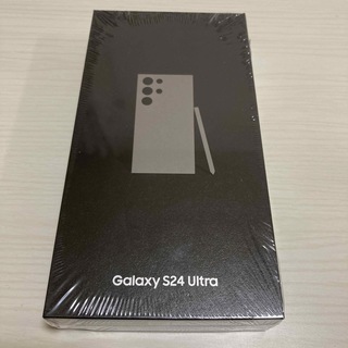 サムスン(SAMSUNG)のGalaxy S24 ultra チタングレー512GB SIMフリー 未開封(スマートフォン本体)