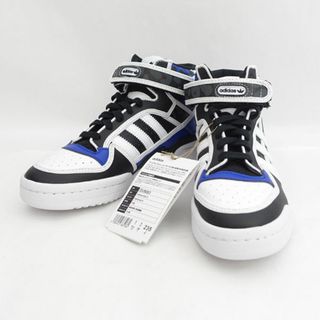 アディダス(adidas)のadidas Originals / アディダス ◆スニーカー/ミッドカット/フォーラム/ブルー/23.5cm/タグ付き 【レディース/ガールズ/LADY/女性/婦人】【靴/クツ/シューズ/SHOES】 レディースファッション【中古】 [0220479286](スニーカー)