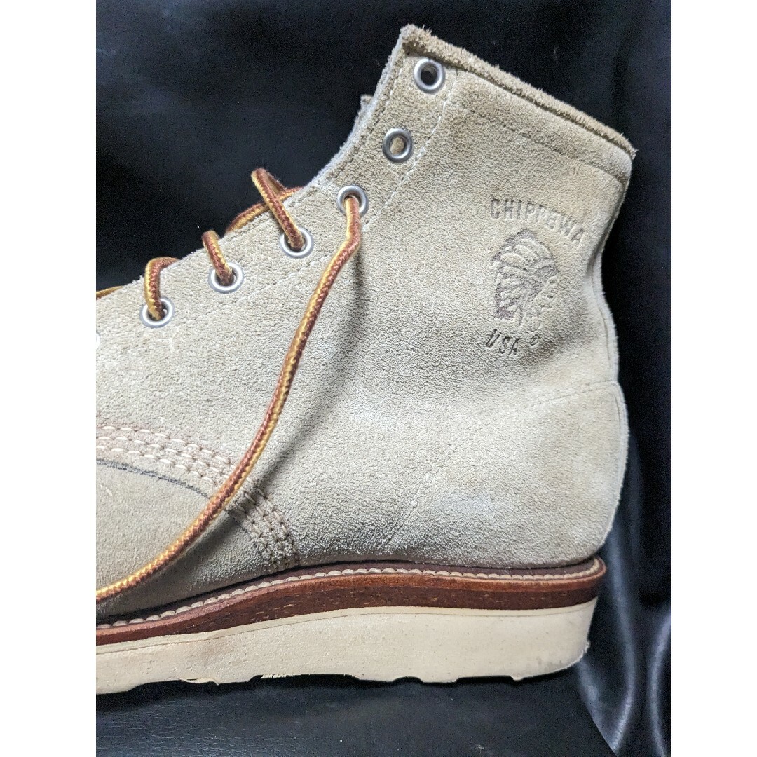 CHIPPEWA(チペワ)のCHIPPEWA　BOOTS　MADE IN USA　編み上げ　チペワ　ブーツ メンズの靴/シューズ(ブーツ)の商品写真