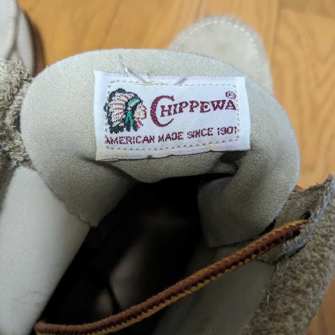 CHIPPEWA(チペワ)のCHIPPEWA　BOOTS　MADE IN USA　編み上げ　チペワ　ブーツ メンズの靴/シューズ(ブーツ)の商品写真
