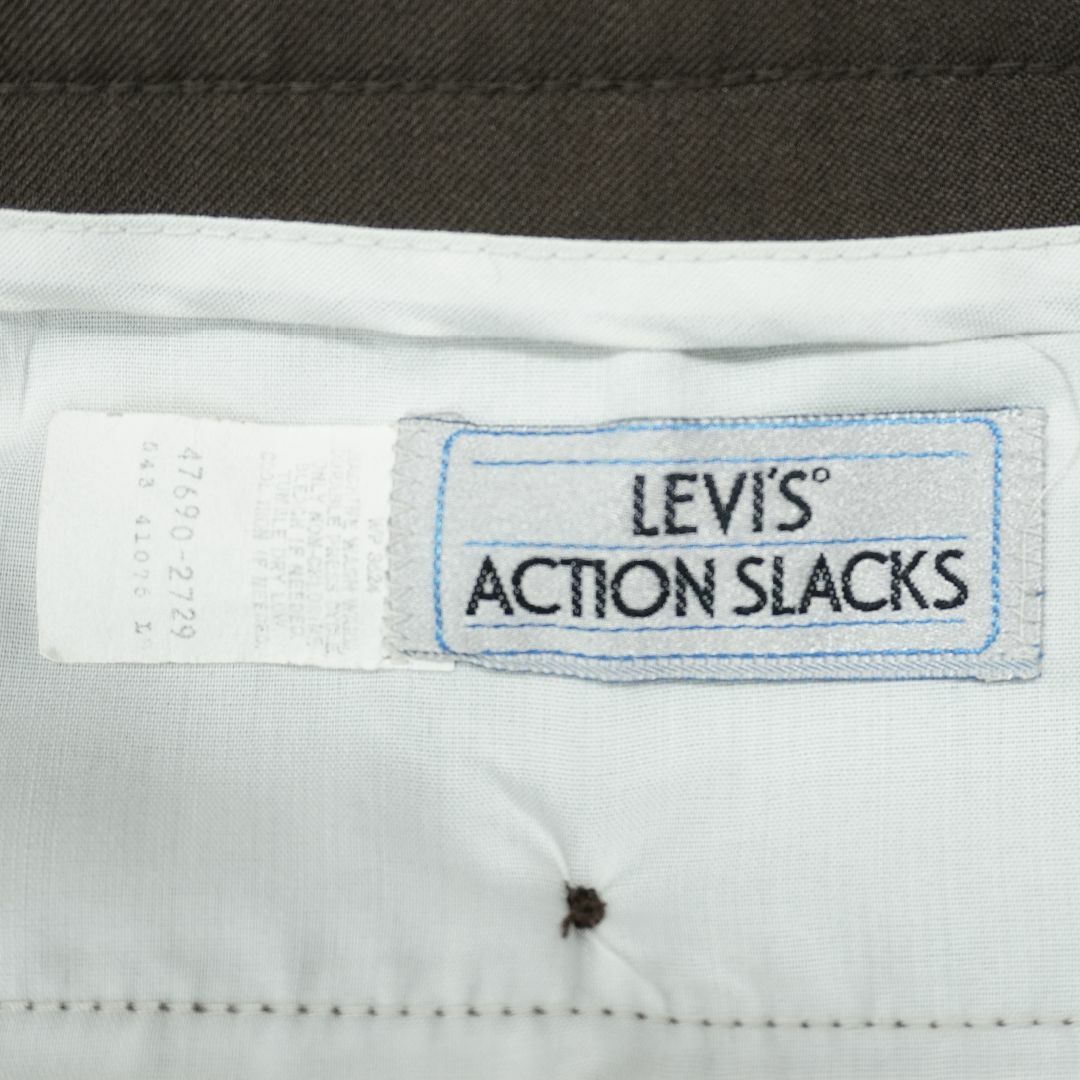 Levi's - Levi's ACTION SLACKS BROWN 1990s W40 L28の通販 by Loki