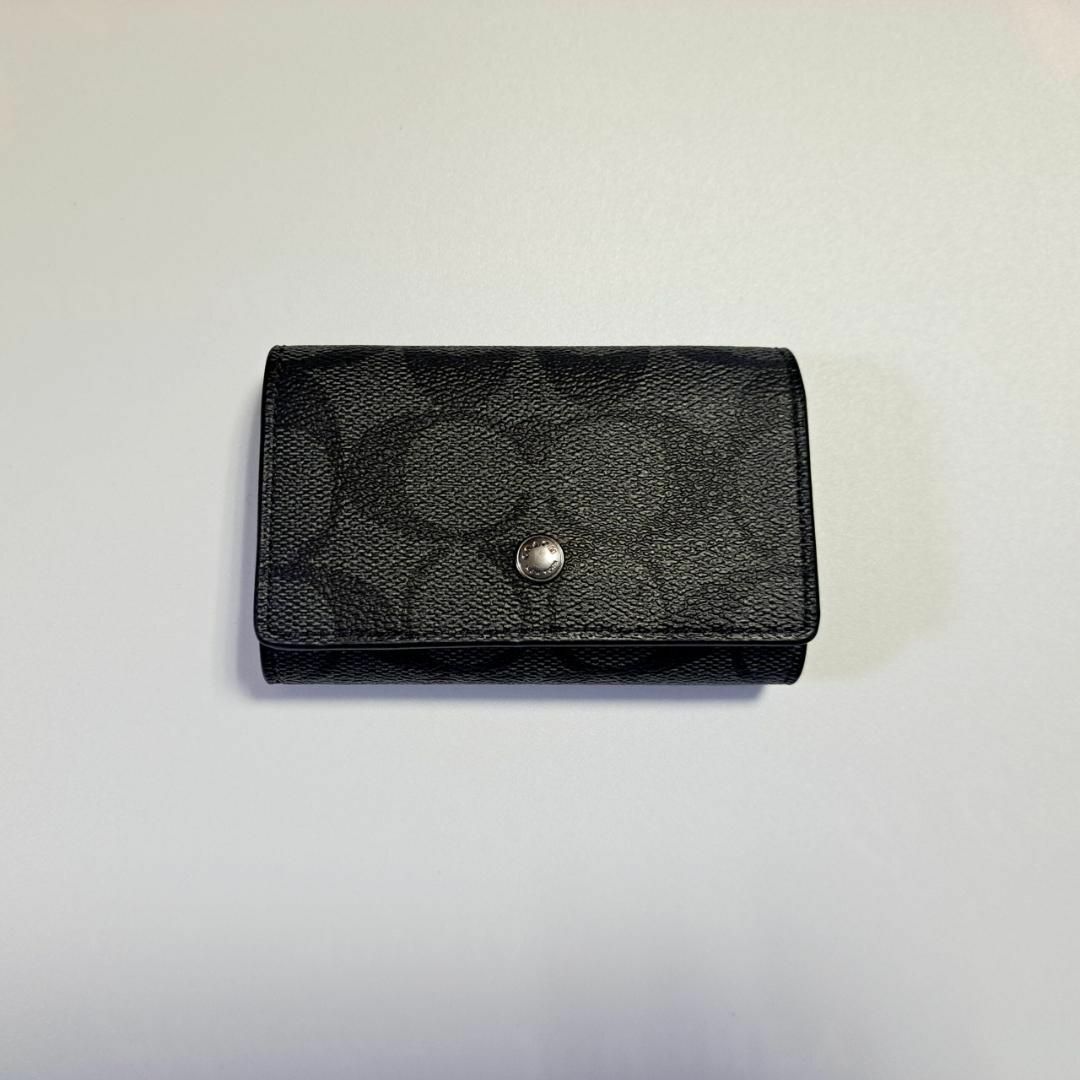 COACH - 【最終値下げ！正規品 新品】 コーチ キーケース 黒 78675