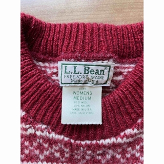 L.L.Bean - 古着 90年代 エルエルビーン L.L.Bean 総柄 ハーフスナップ ...