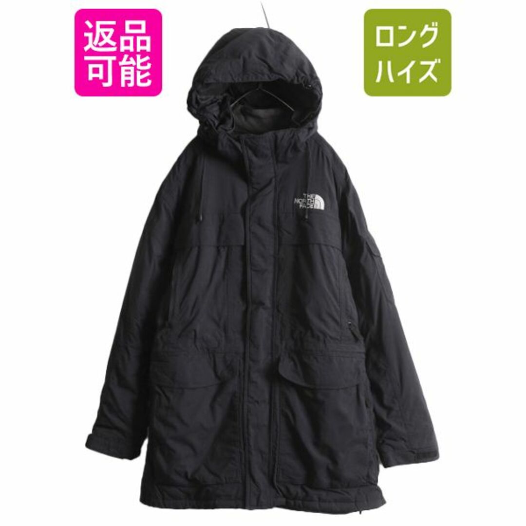 THE NORTH FACE(ザノースフェイス)のUS企画 ノースフェイス マクマード ダウン パーカー ジャケット メンズ XL / The North face アウトドア HYVENT ナイロン ハーフ コート 黒 メンズのジャケット/アウター(ダウンジャケット)の商品写真