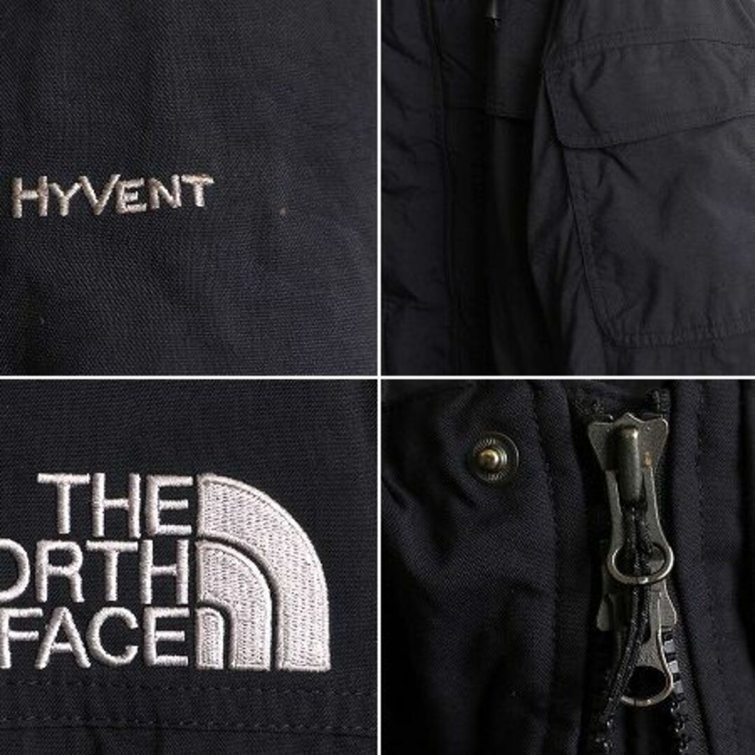 THE NORTH FACE(ザノースフェイス)のUS企画 ノースフェイス マクマード ダウン パーカー ジャケット メンズ XL / The North face アウトドア HYVENT ナイロン ハーフ コート 黒 メンズのジャケット/アウター(ダウンジャケット)の商品写真